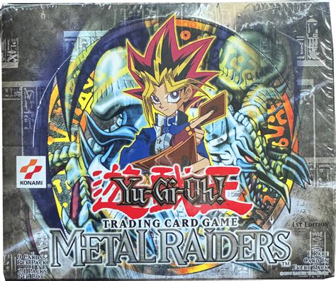 yugioh metal raiders box opening|OPENING 2002 METAL RAIDERS 1ST EDITION .